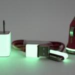 Glow In The Dark Iphone 4 4s Charger - 3-in-1 Glow..