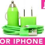 Iphone 5 Charger (green) -