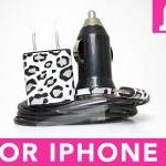 Iphone 5 Charger - Snow Leopard Iphone 5 Charger