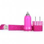 Pink Posh Iphone Charger - Compatible With Ipod..