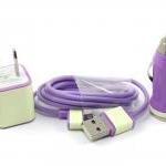 Glow In The Dark Purple Iphone Charger