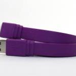 Plain Purple Mobile Phone Charger For Android..