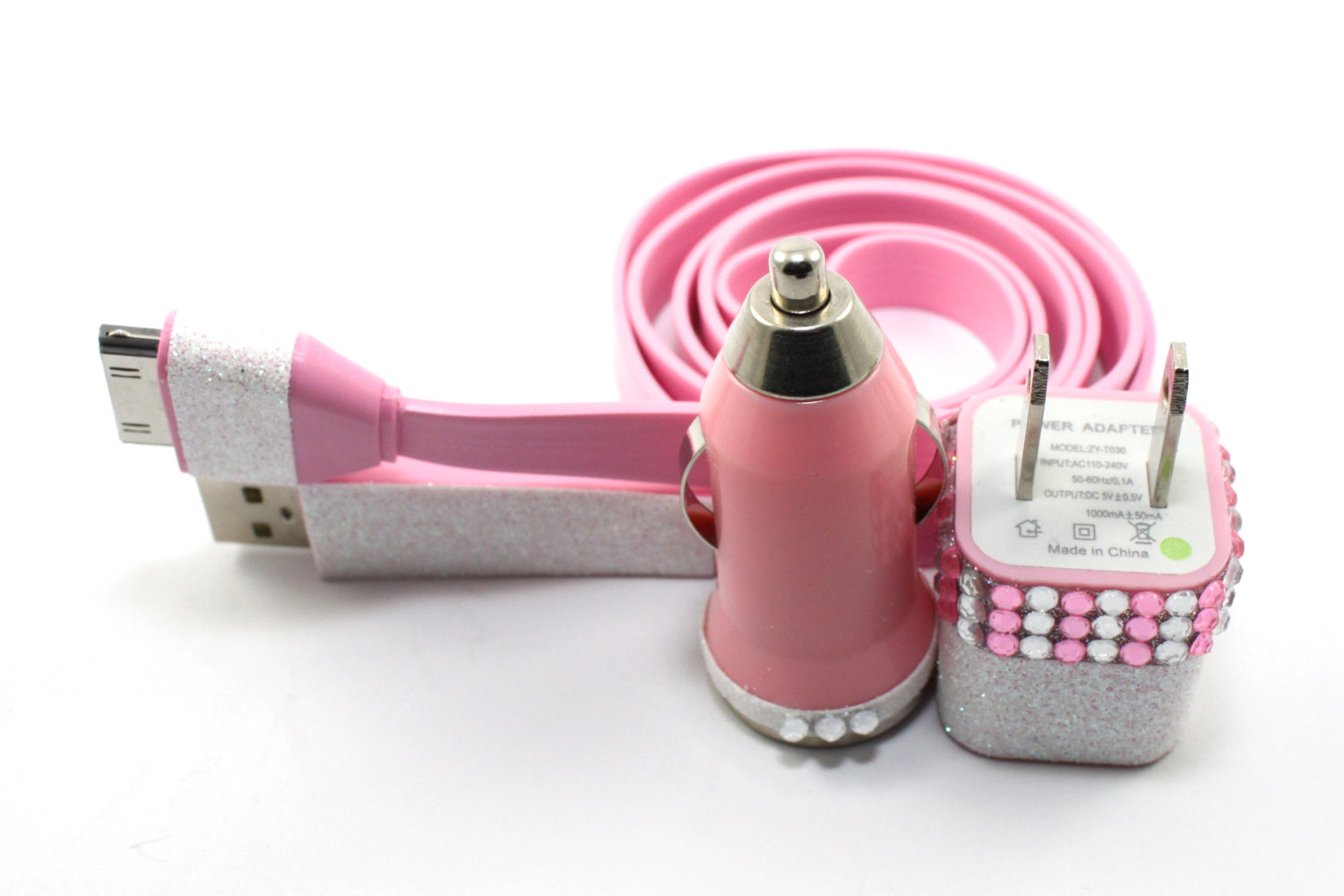 Glamour Pink Iphone Charger on Luulla